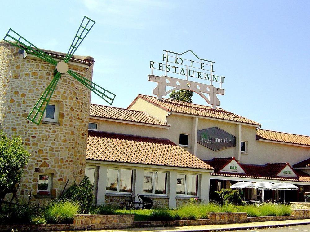 LOGIS Hôtel Le Moulin Des Gardelles Riom Buitenkant foto