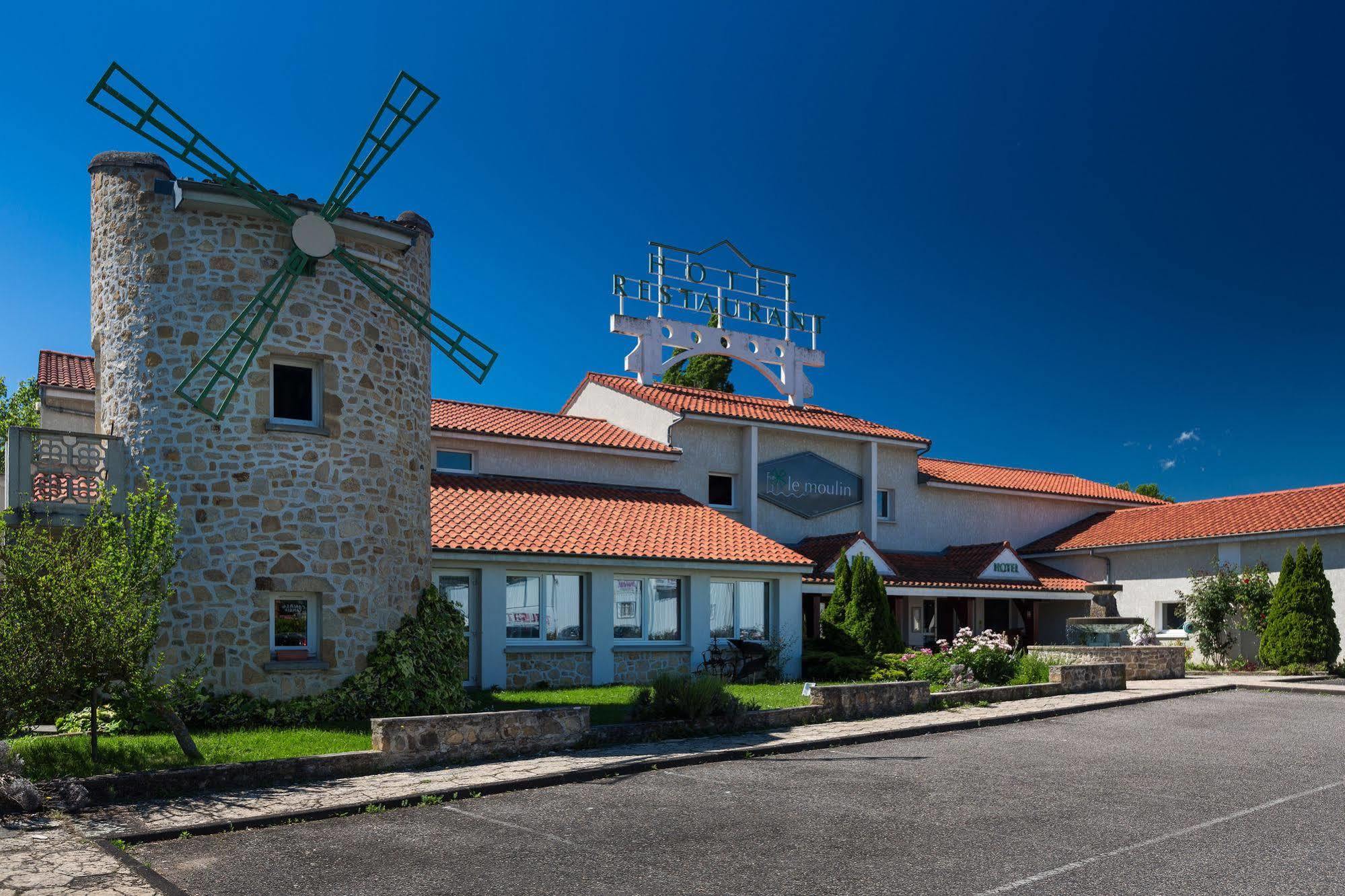 LOGIS Hôtel Le Moulin Des Gardelles Riom Buitenkant foto