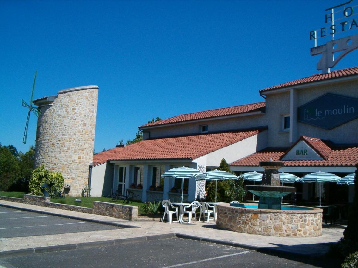 LOGIS Hôtel Le Moulin Des Gardelles Riom Buitenkant foto